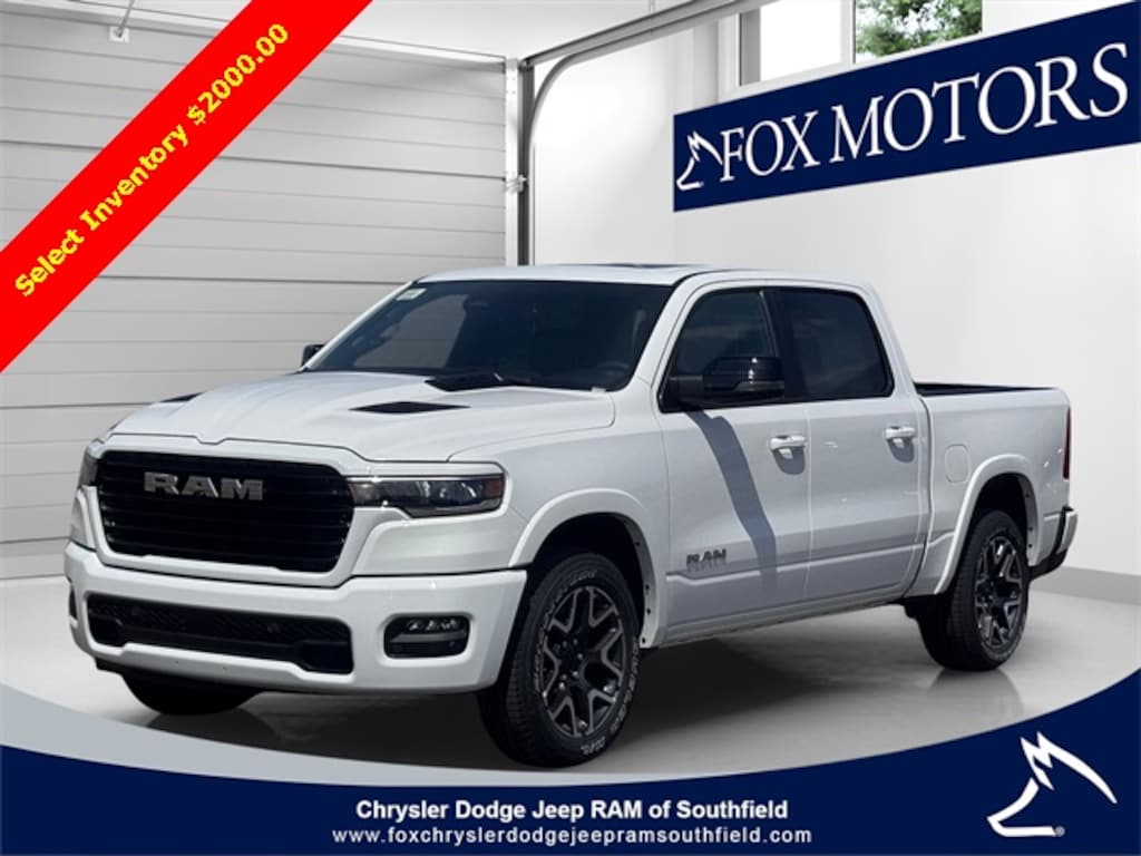 New 2026 Ram 1500 LARAMIE CREW CAB 4X4 5'7 BOX Pickup