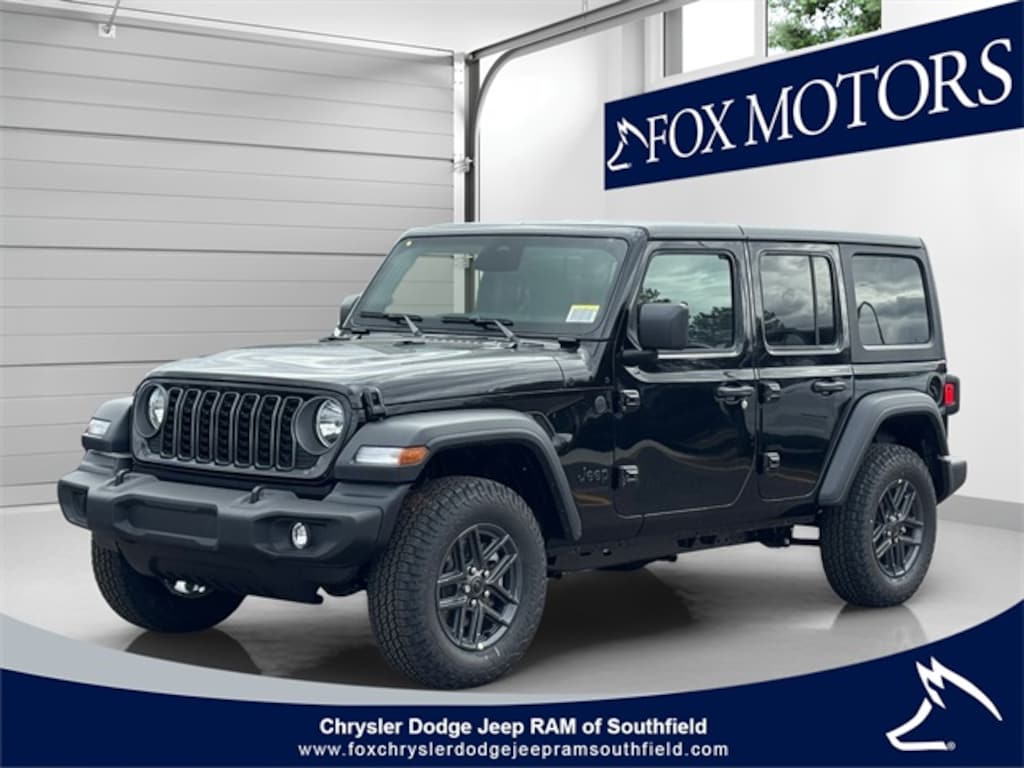 New 2026 Jeep Wrangler 4-DOOR SPORT S Sport Utility