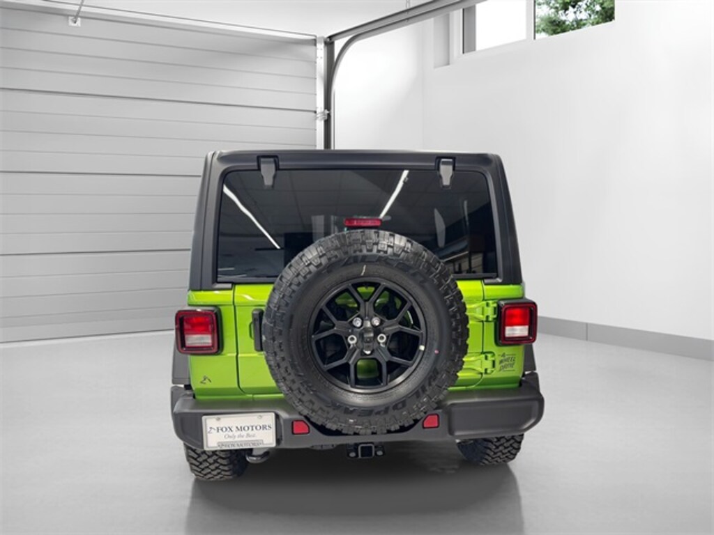 New 2026 Jeep Wrangler 4-DOOR WILLYS Sport Utility