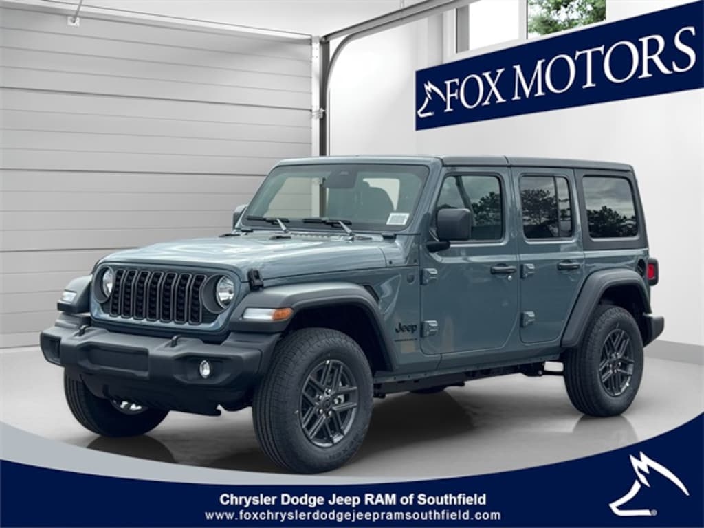 New 2026 Jeep Wrangler 4-DOOR SPORT S Sport Utility