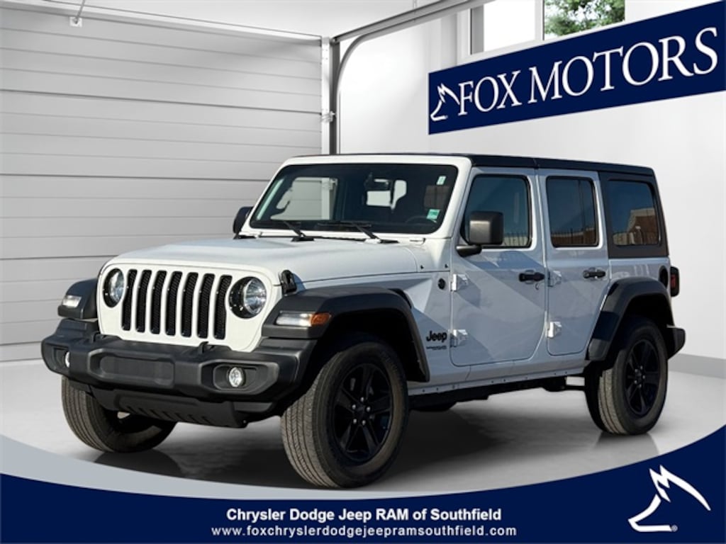 Certified 2022 Jeep Wrangler Unlimited Sport Altitude SUV