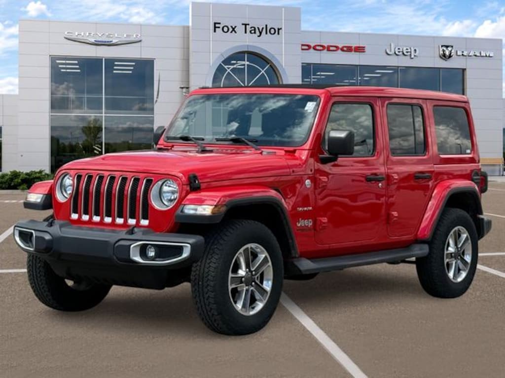 Used 2020 Jeep Wrangler Unlimited Sahara SUV