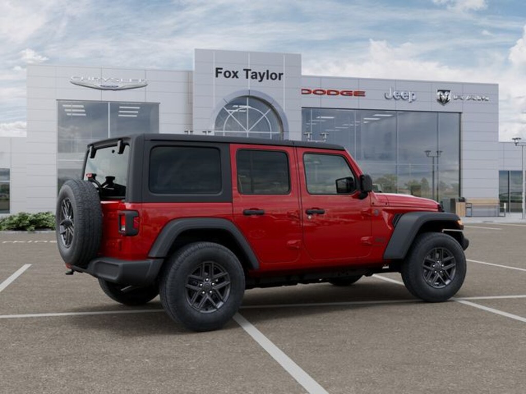 New 2026 Jeep Wrangler 4-DOOR SPORT S Sport Utility
