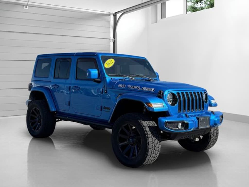 Used 2022 Jeep Wrangler Unlimited Sahara High Altitude SUV