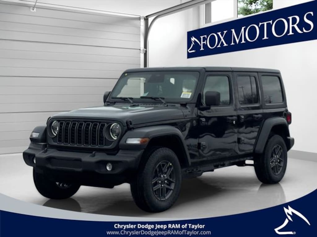 New 2026 Jeep Wrangler 4-DOOR SPORT S Sport Utility