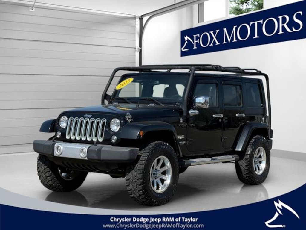 Used 2015 Jeep Wrangler Unlimited Sahara SUV