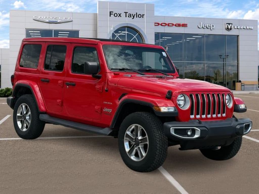 Used 2020 Jeep Wrangler Unlimited Sahara SUV