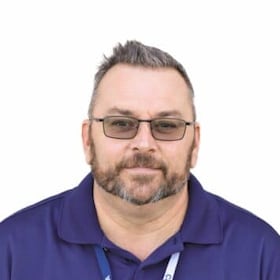 Staff member Larry "Junior" Dutton from 3b3b12741568