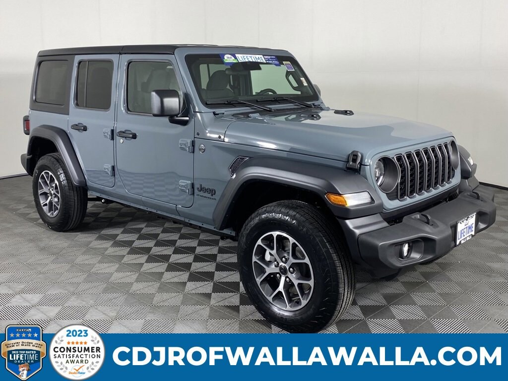 New 2024 Jeep Wrangler 4DOOR SPORT S For Sale Walla Walla WA