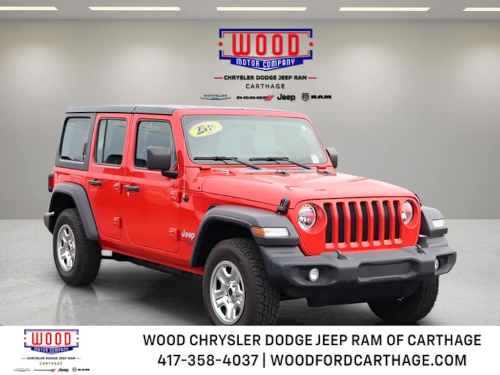 Used 2019 Jeep Wrangler Unlimited Sport SUV