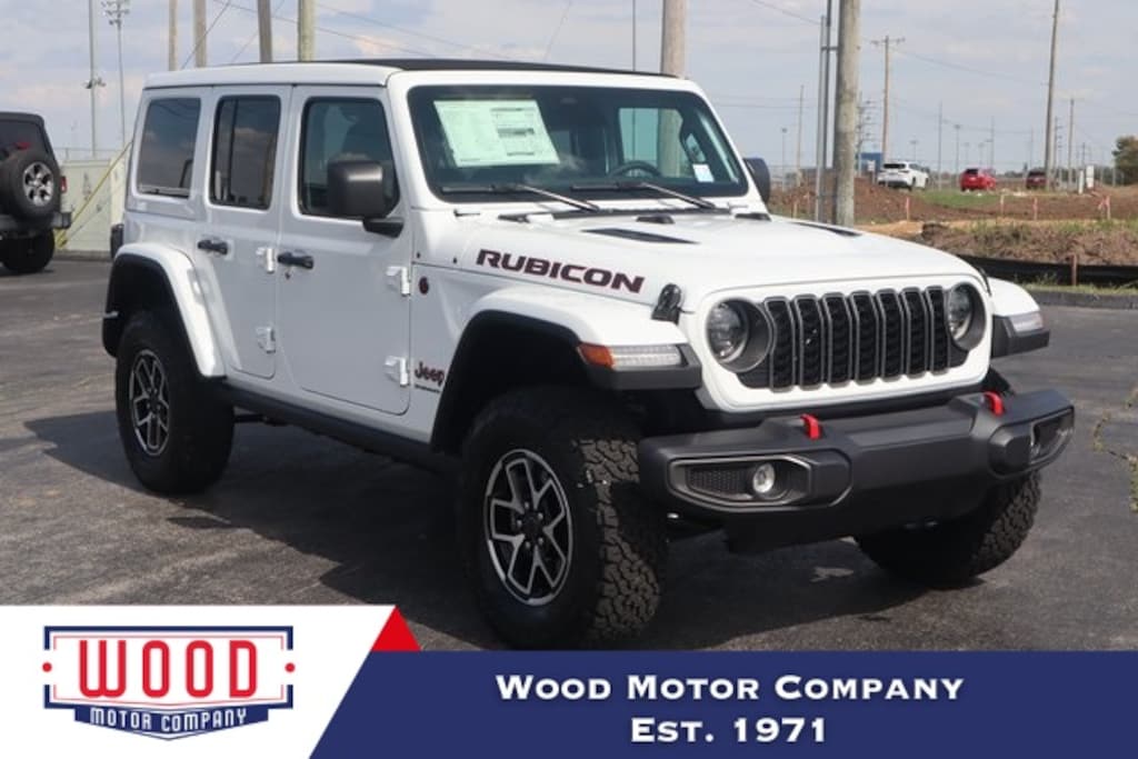 New 2025 Jeep Wrangler 4-DOOR RUBICON Sport Utility