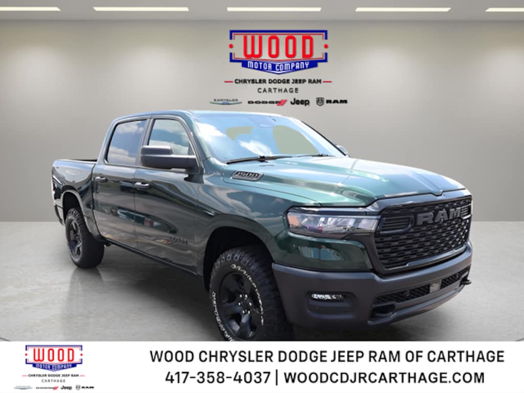 New 2026 Ram 1500 WARLOCK CREW CAB 4X4 5'7 BOX Pickup