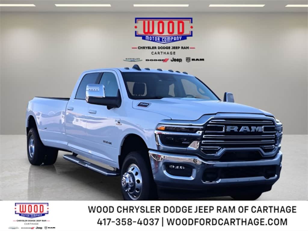 New 2026 Ram 3500 LARAMIE CREW CAB 4X4 8' BOX Pickup