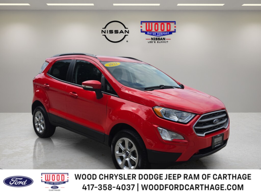 Used 2021 Ford EcoSport SE SUV