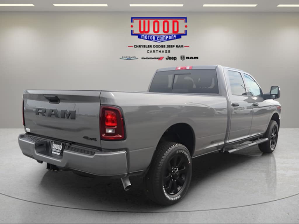 New 2026 Ram 2500 BLACK EXPRESS CREW CAB 4X4 8' BOX Pickup