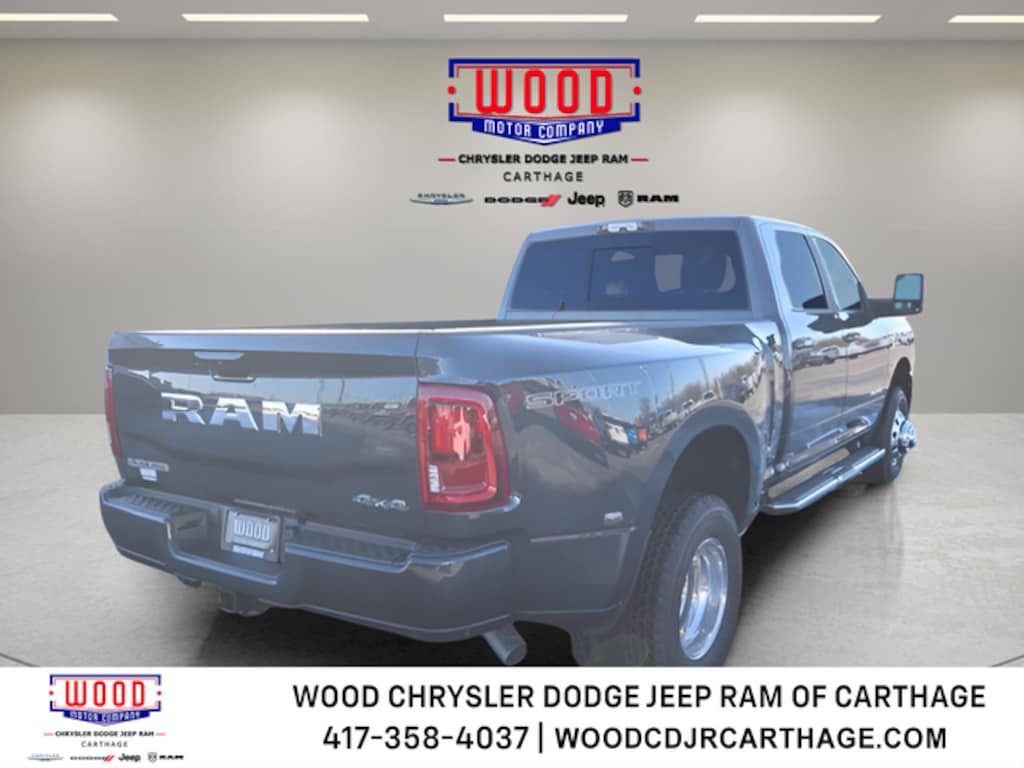 New 2026 Ram 3500 LARAMIE CREW CAB 4X4 8' BOX Pickup