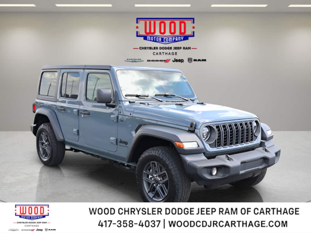 New 2026 Jeep Wrangler 4-DOOR SPORT S Sport Utility