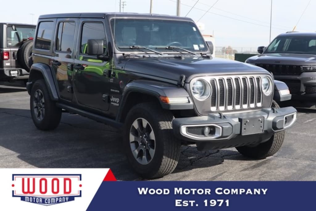 Used 2019 Jeep Wrangler Unlimited Sahara SUV