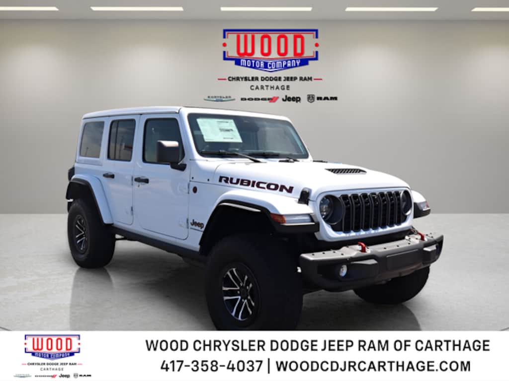 New 2026 Jeep Wrangler 4-DOOR RUBICON X Sport Utility