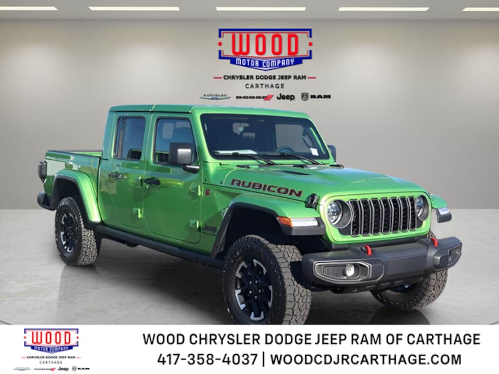 New 2026 Jeep Gladiator RUBICON 4X4 Pickup