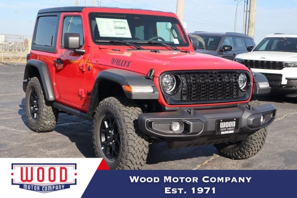 New 2026 Jeep Wrangler 2-DOOR WILLYS Sport Utility