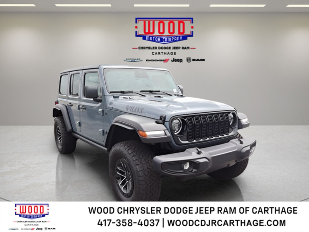 New 2026 Jeep Wrangler 4-DOOR WILLYS Sport Utility