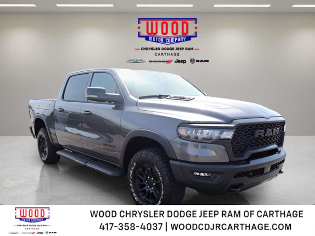 New 2026 Ram 1500 REBEL CREW CAB 4X4 5'7 BOX Pickup