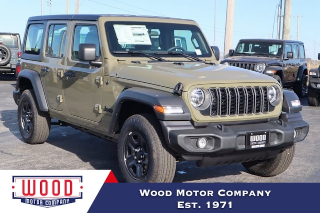 New 2026 Jeep Wrangler 4-DOOR SPORT Sport Utility