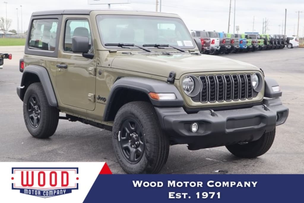 New 2026 Jeep Wrangler 2-DOOR SPORT Sport Utility