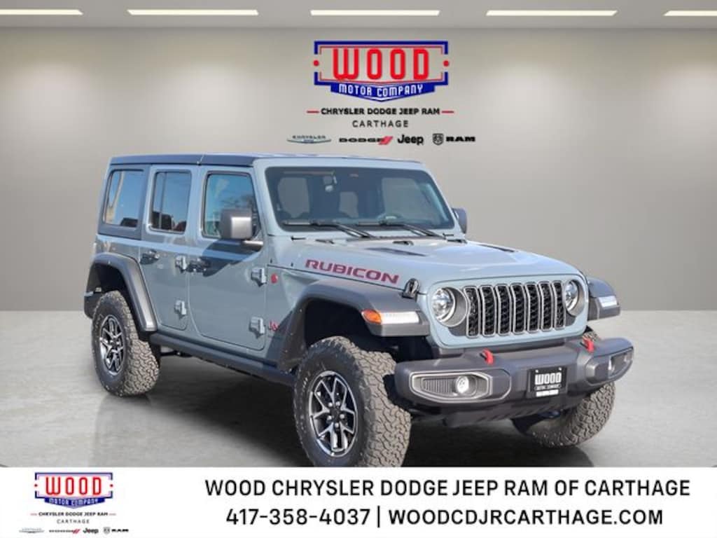 New 2026 Jeep Wrangler 4-DOOR RUBICON Sport Utility