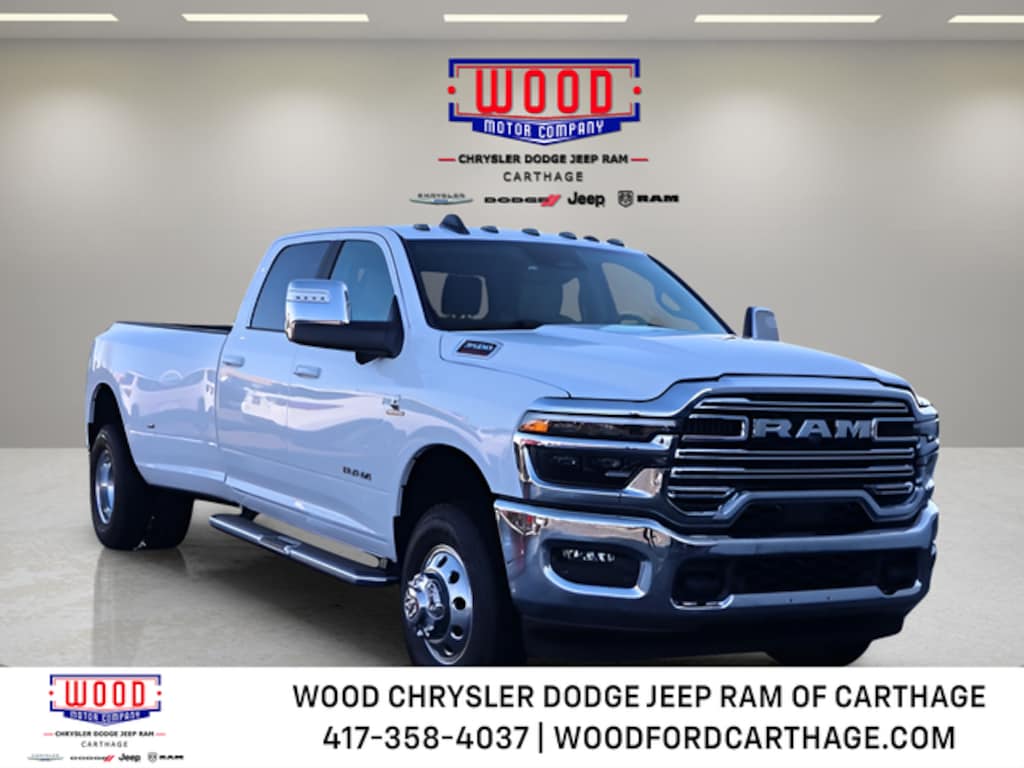New 2026 Ram 3500 LARAMIE CREW CAB 4X4 8' BOX Pickup