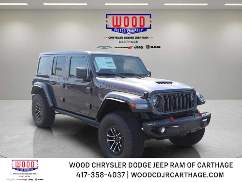 New 2026 Jeep Wrangler 4-DOOR RUBICON X Sport Utility
