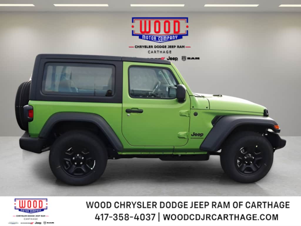New 2026 Jeep Wrangler 2-DOOR SPORT Sport Utility