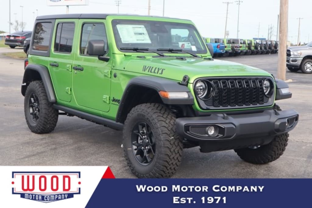 New 2026 Jeep Wrangler 4-DOOR WILLYS Sport Utility