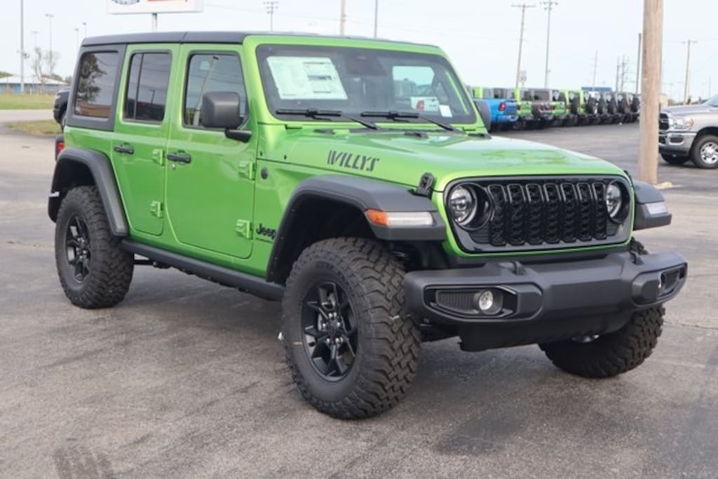 New 2026 Jeep Wrangler 4-DOOR WILLYS Sport Utility