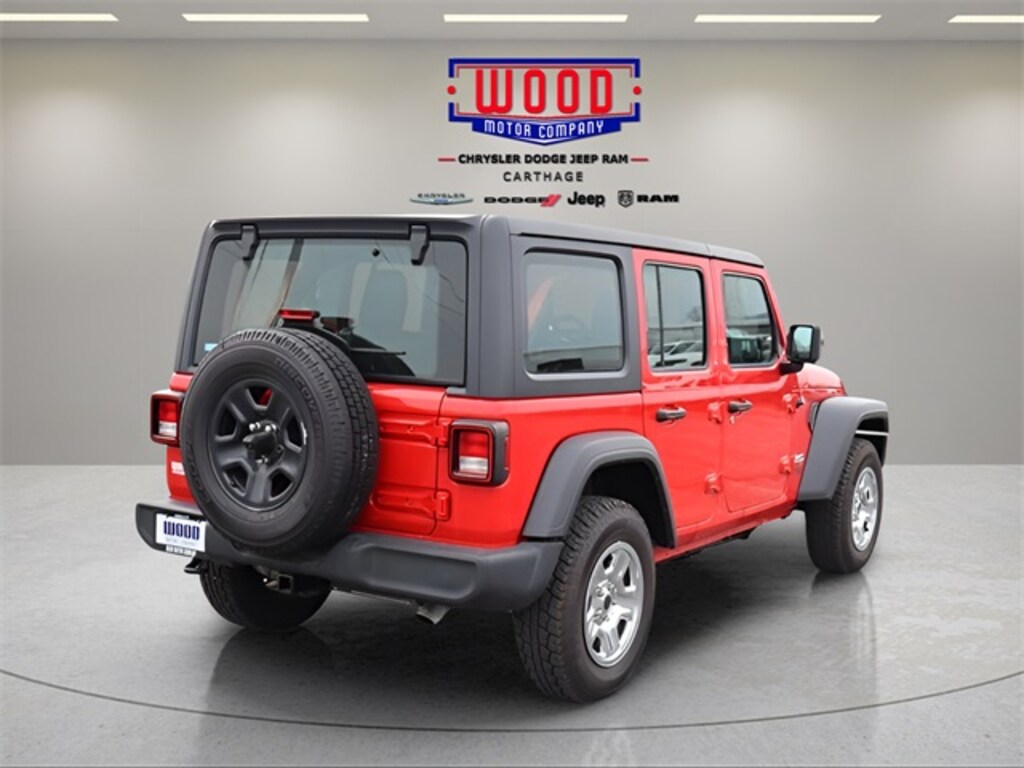 Used 2019 Jeep Wrangler Unlimited Sport SUV