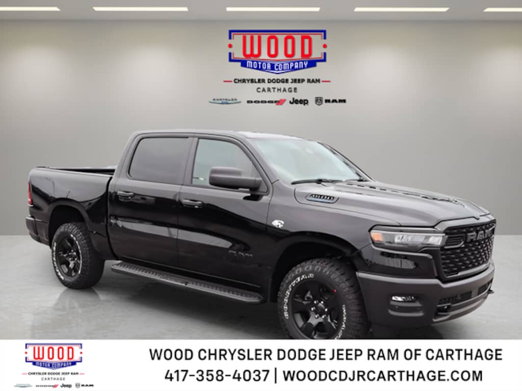 New 2026 Ram 1500 WARLOCK CREW CAB 4X4 5'7 BOX Pickup