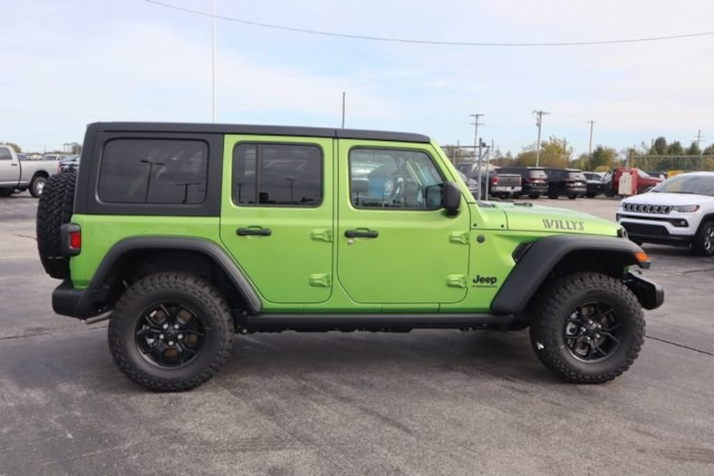 New 2026 Jeep Wrangler 4-DOOR WILLYS Sport Utility