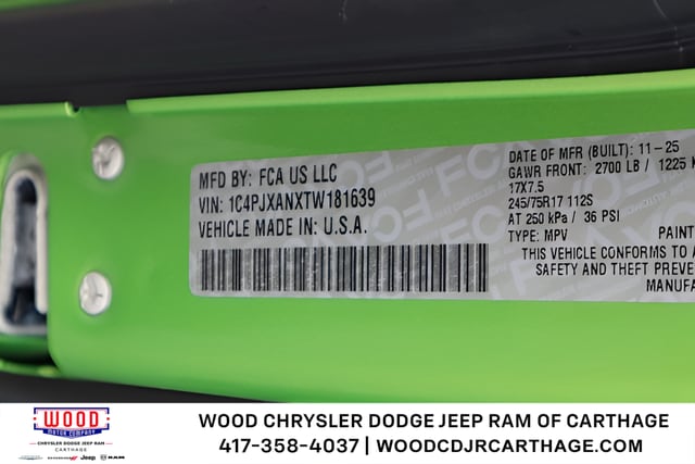 2026 Jeep Wrangler 2-Door Sport - Photo 22
