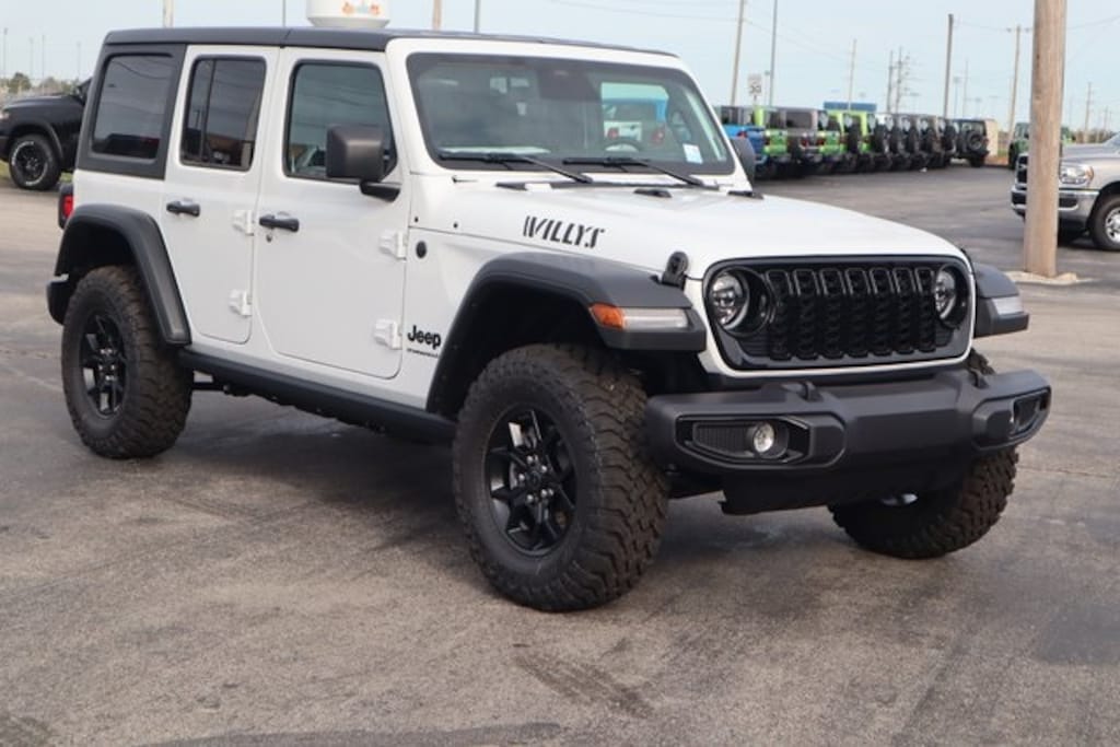 New 2026 Jeep Wrangler 4-DOOR WILLYS Sport Utility