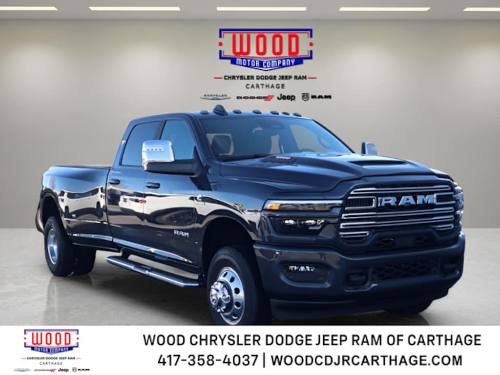New 2026 Ram 3500 LARAMIE CREW CAB 4X4 8' BOX Pickup