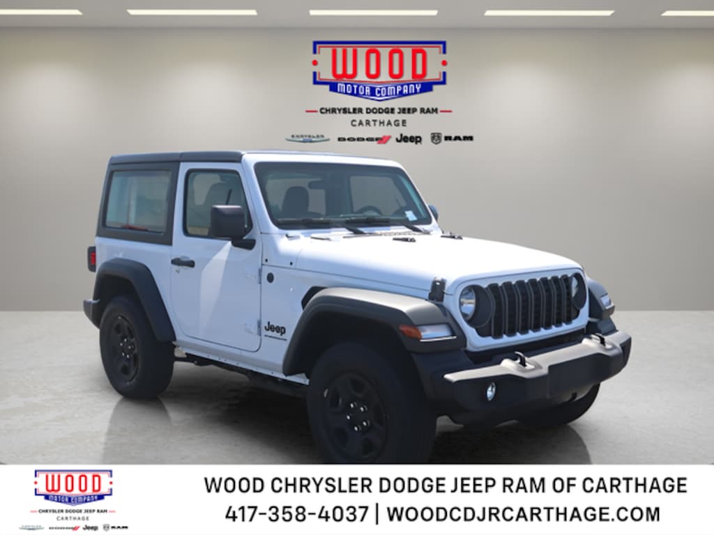 New 2026 Jeep Wrangler 2-DOOR SPORT Sport Utility