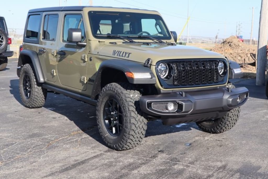 New 2026 Jeep Wrangler 4-DOOR WILLYS Sport Utility