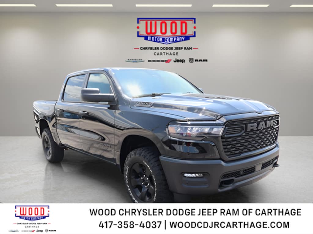 New 2026 Ram 1500 WARLOCK CREW CAB 4X4 5'7 BOX Pickup