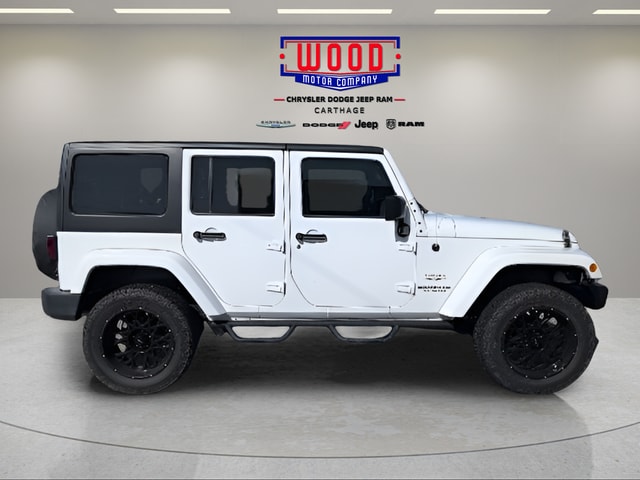 Used 2017 Jeep Wrangler Unlimited Sahara with VIN 1C4BJWEG3HL528804 for sale in Carthage, MO