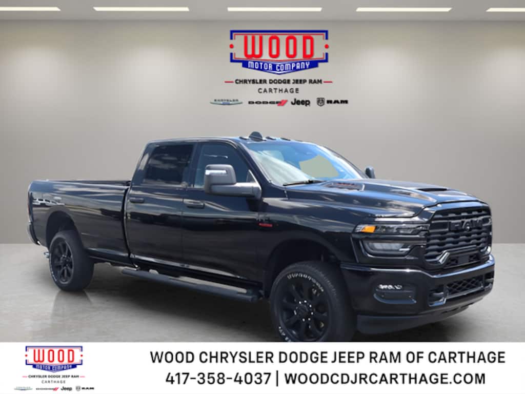 New 2026 Ram 2500 BLACK EXPRESS CREW CAB 4X4 8' BOX Pickup