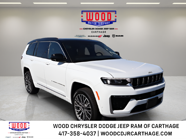 New 2027 Jeep Grand Cherokee L 3 Row SUMMIT 4X4 Sport Utility