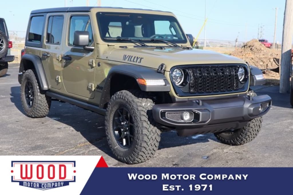 New 2026 Jeep Wrangler 4-DOOR WILLYS Sport Utility