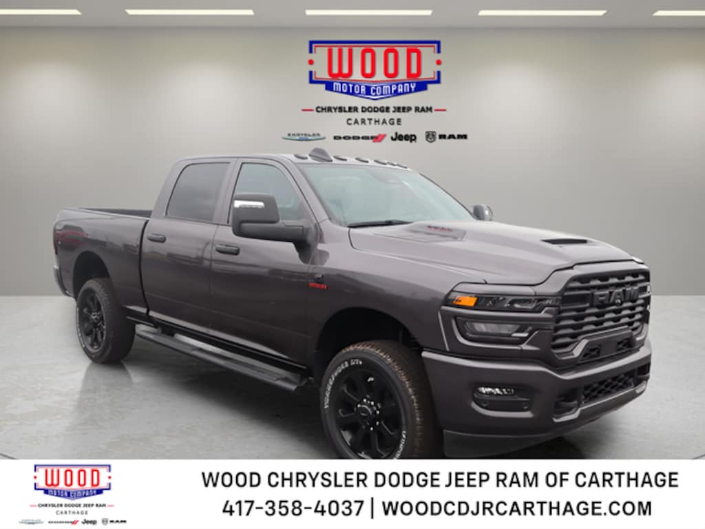 New 2026 Ram 2500 BLACK EXPRESS CREW CAB 4X4 6'4 BOX Pickup