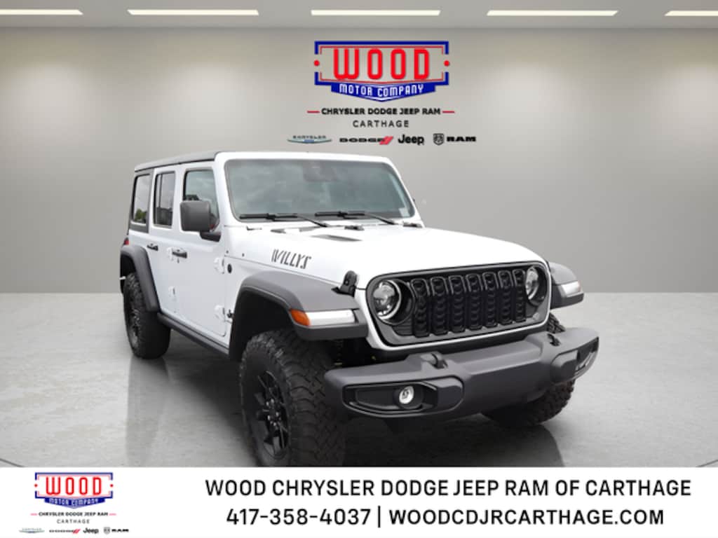New 2026 Jeep Wrangler 4-DOOR WILLYS Sport Utility